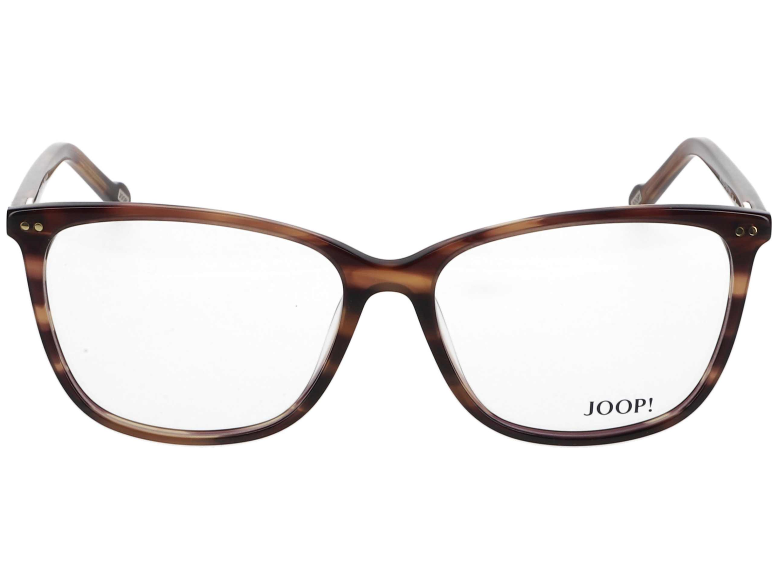 Das Bild zeigt die Brille 1220 5279 der Marke JOOP! in braun von vorne.
